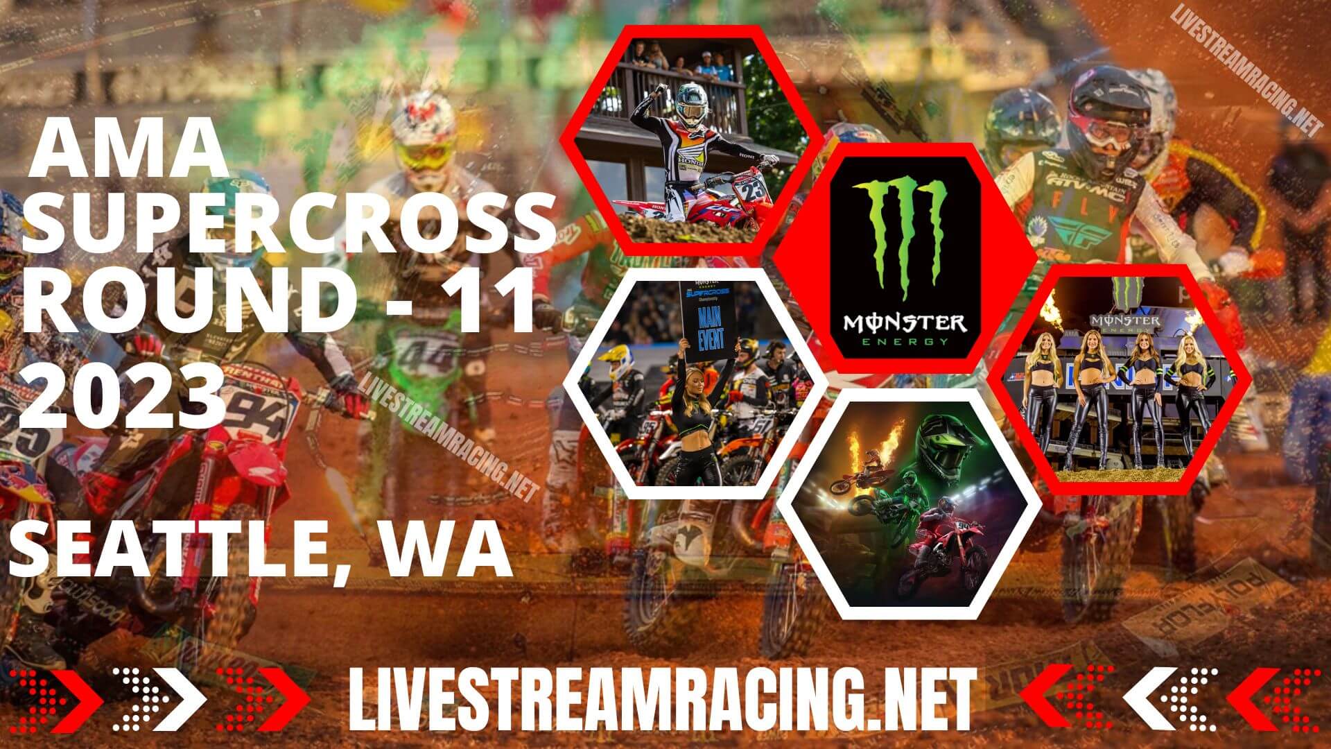 Seattle Supercross Round 11 Live Stream 2023 | Full Race Replay